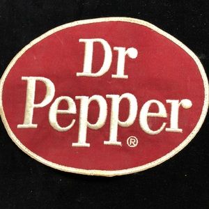 Vintage Dr Pepper Embroidered Patch